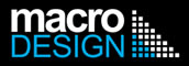 Macro Design Web Design Logo